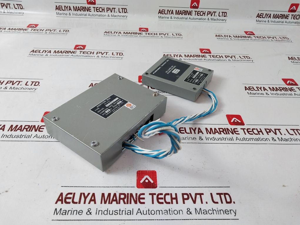  Furuno Electric Ic-315 Junction Box With Ic-306 Alarm Unit