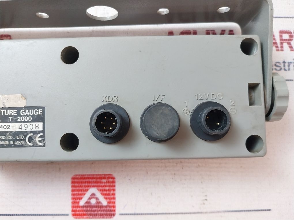 Furuno Electric T-2000 Water Temperature Gauge 12 Vdc