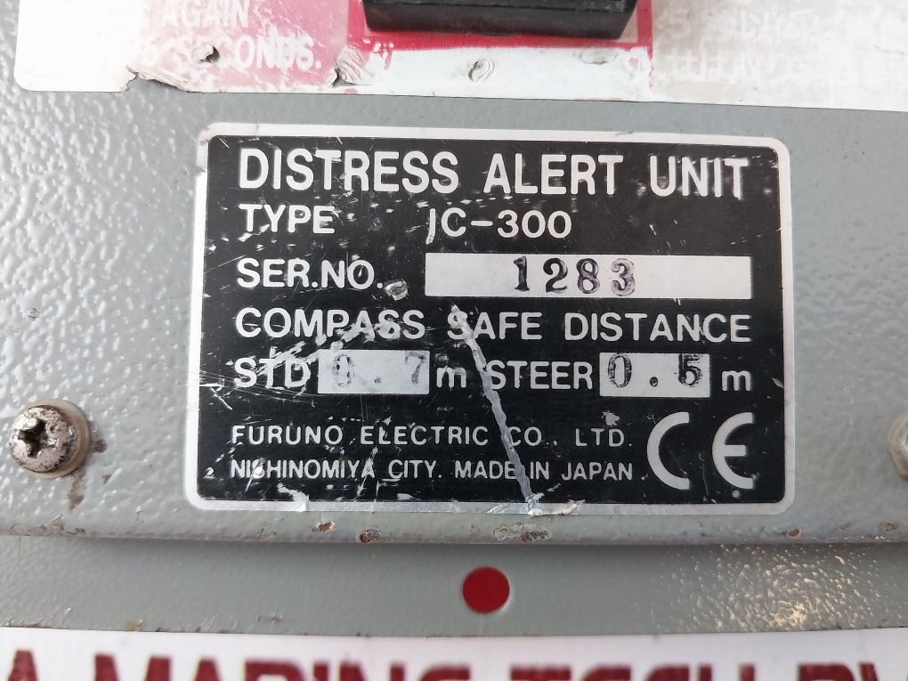 Furuno Ic-300 Distress Alert Unit