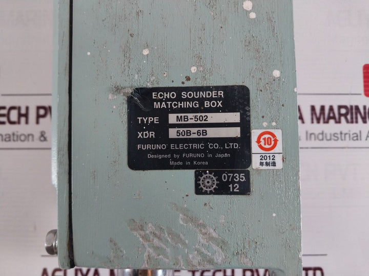 Furuno Mb-502 Echo Sounder Matching Box 50B-6B