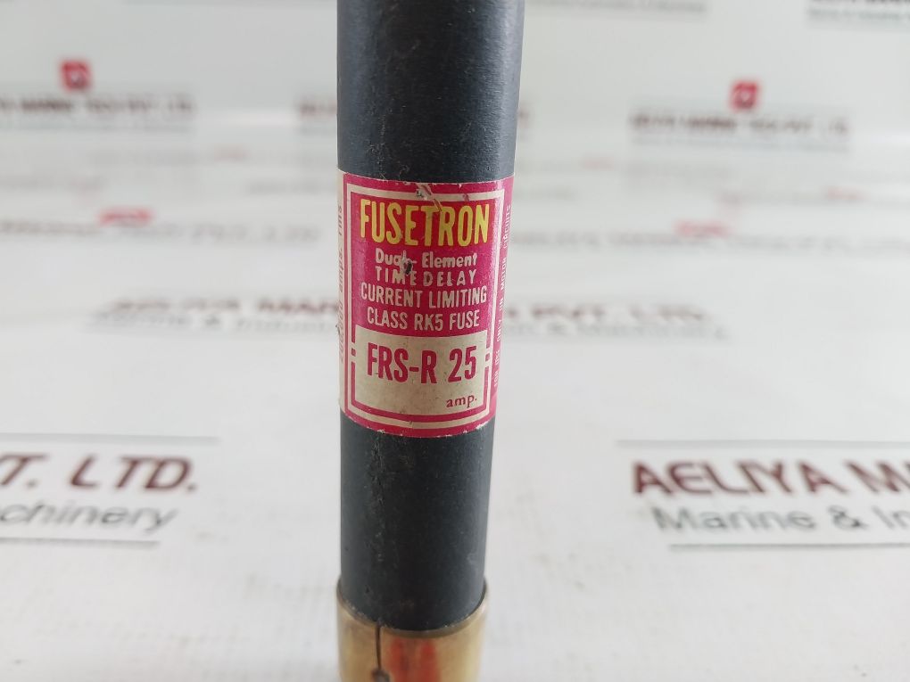 Lot Of 10X Fusetron Frs-r 25 Time Delay Fuse