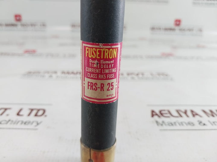 Lot Of 10X Fusetron Frs-r 25 Time Delay Fuse