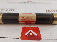 Lot Of 4X Fusetron/Bussmann Frs-r 3 Amp Fuse Dg16-47