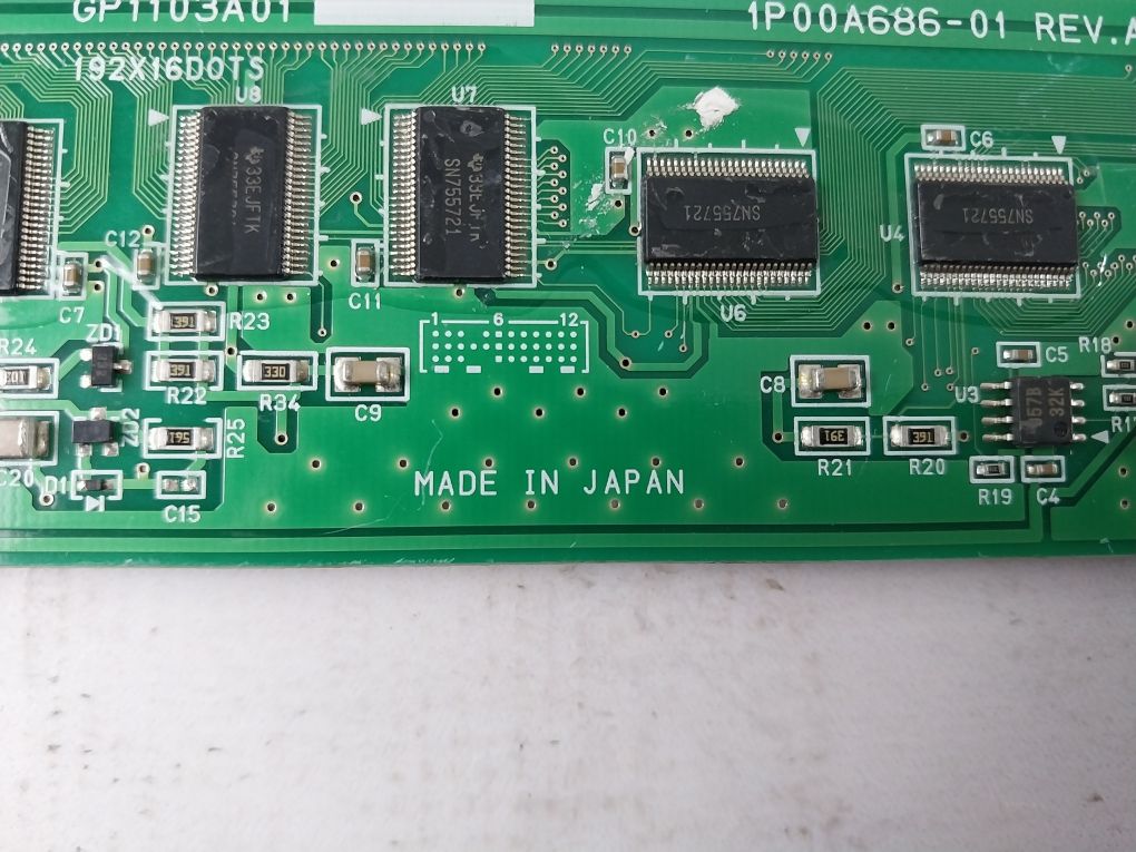 Futaba 1P00A686-01 Digital Display Board
