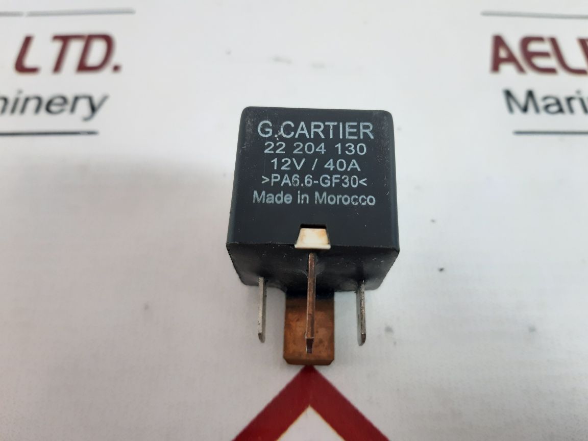 G.Cartier 22 204 130 Start Relay Pa6.6-gf30