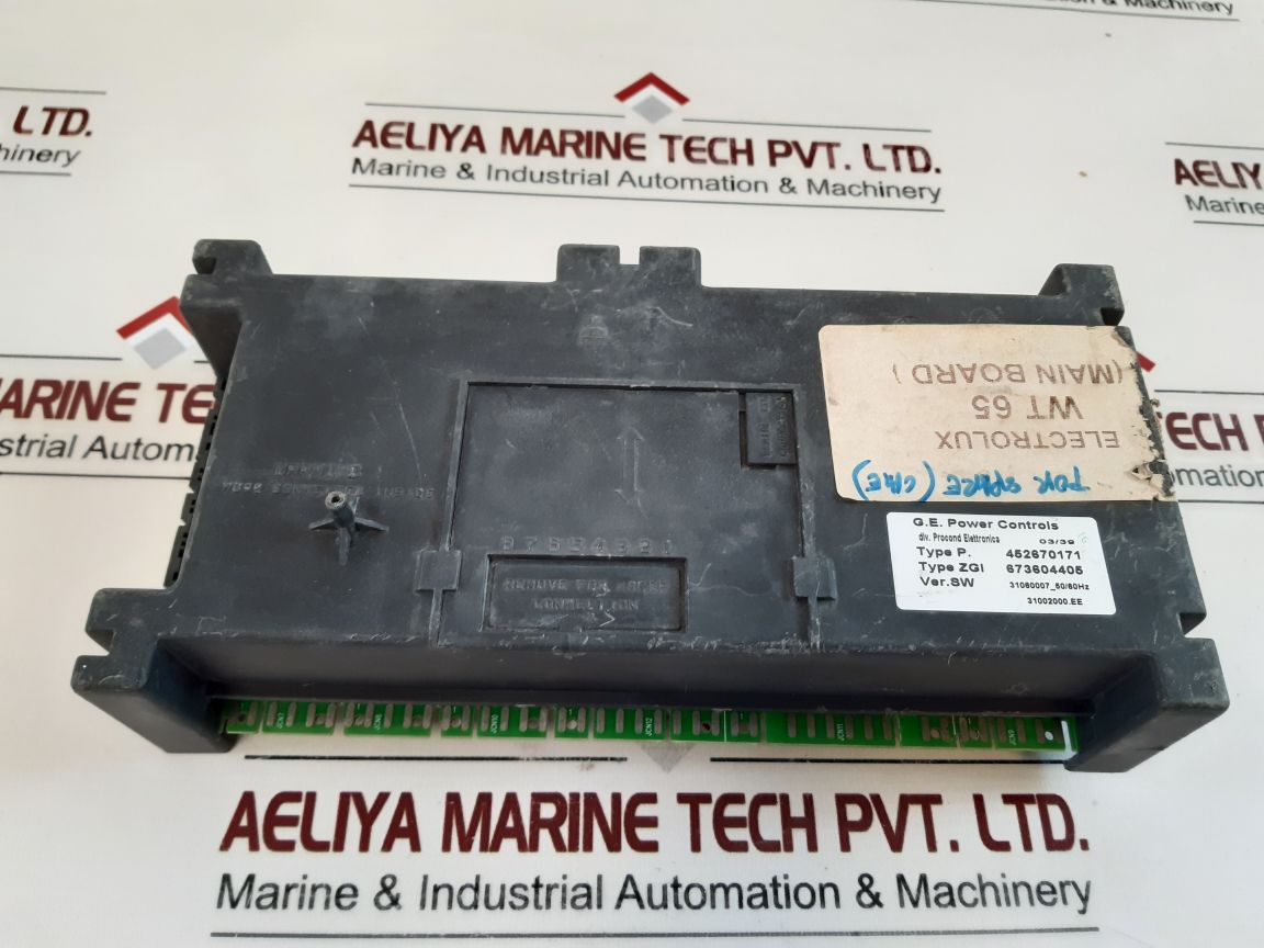 G.E. Power Controls Type P. 452670171

