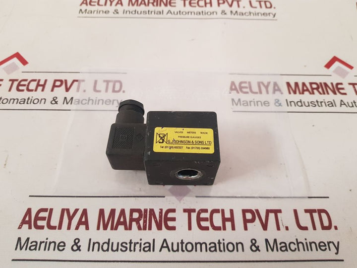 G.J Johnson & Sons Solenoid Coil 400426-207
