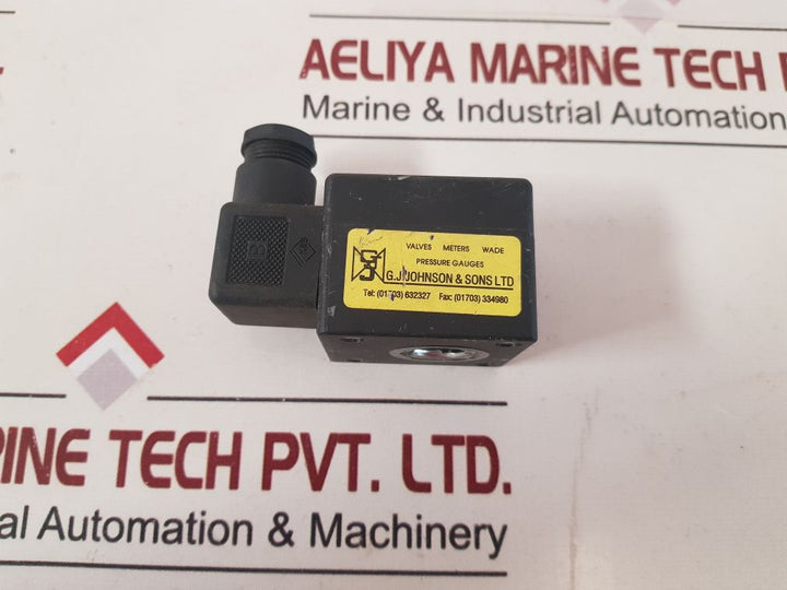 G.J Johnson & Sons Solenoid Coil 400426-207