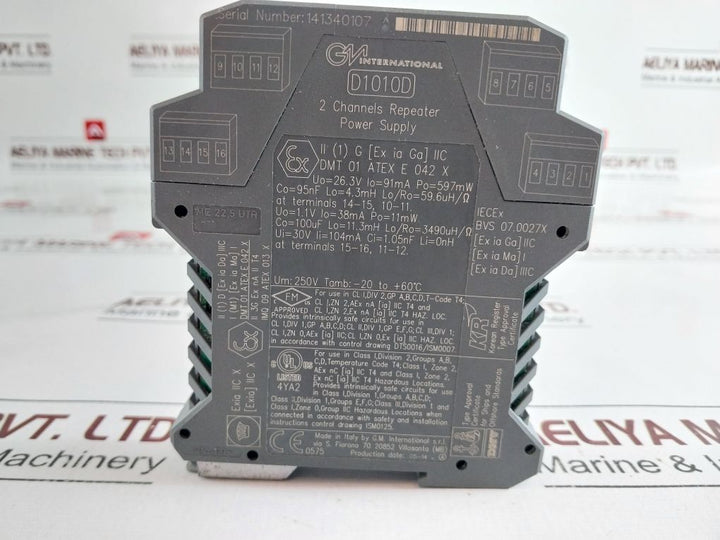 Gm International D1010D 2-channels Repeater Power Supply D1010D