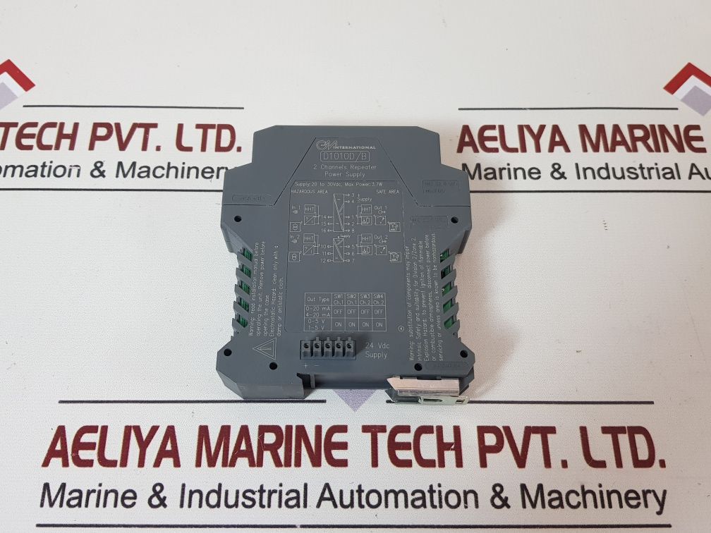 G.M. International D1010D 2 Channels Repeater Power Supply D1010D/B