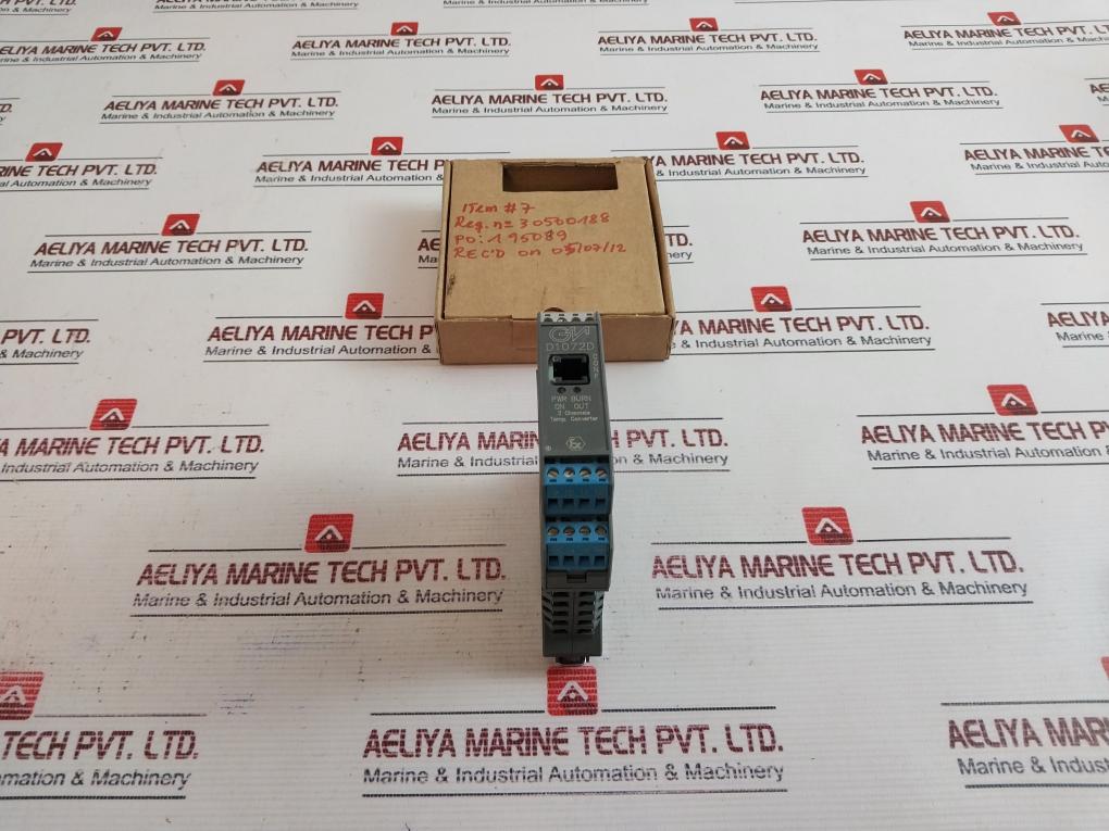 G.M. International D1072D 2 Channels Temperature Converter 10 To 30Vdc