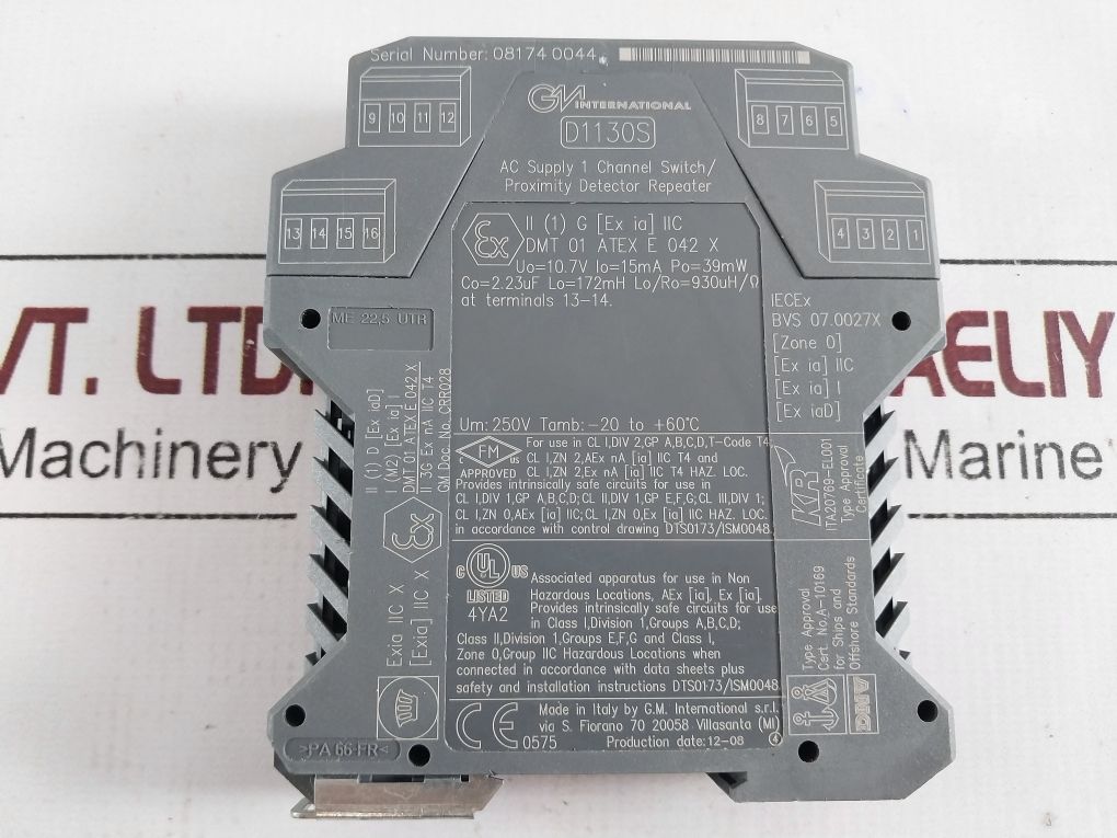 Gm International D1130S Switch/ Proximity Detector Repeater