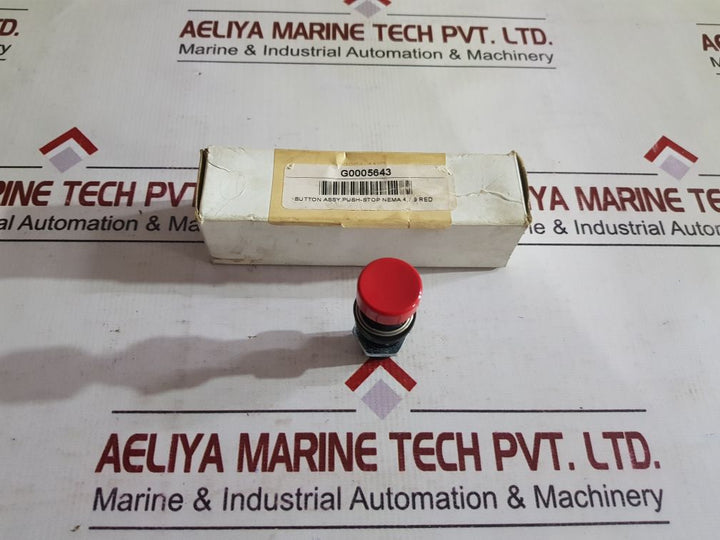 G0005643 Red Stop Push Button
