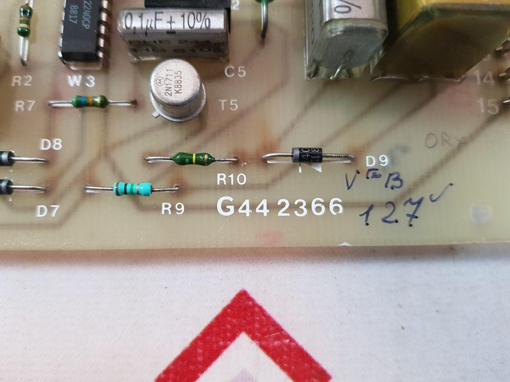 G442366, S0S.8830 Charge Regulator Pcb G25 1570