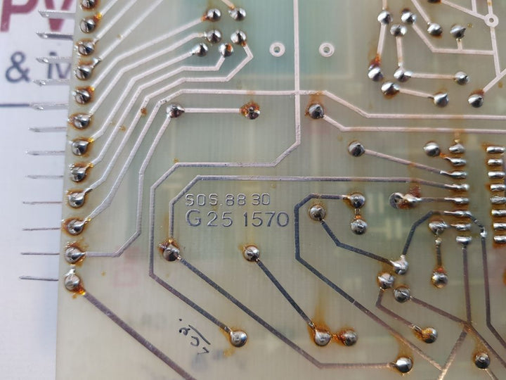 G442366, S0S.8830 Charge Regulator Pcb G25 1570