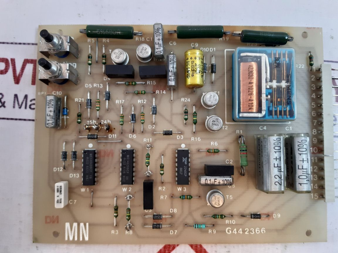 G442366 Charge Regulator Pcb G25 1570
