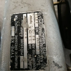 Nagano Keiki Ke 21 Pneumatic Pressure Transmitter