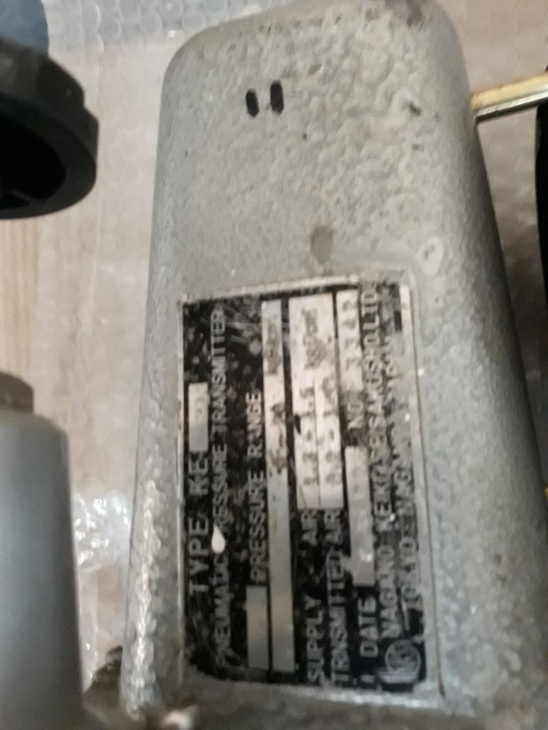 Nagano Keiki Ke 21 Pneumatic Pressure Transmitter