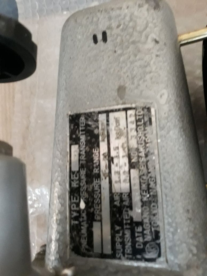 Nagano Keiki Ke 21 Pneumatic Pressure Transmitter