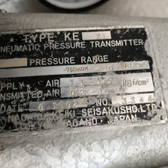 Nagano Keiki Ke 21 Pneumatic Pressure Transmitter