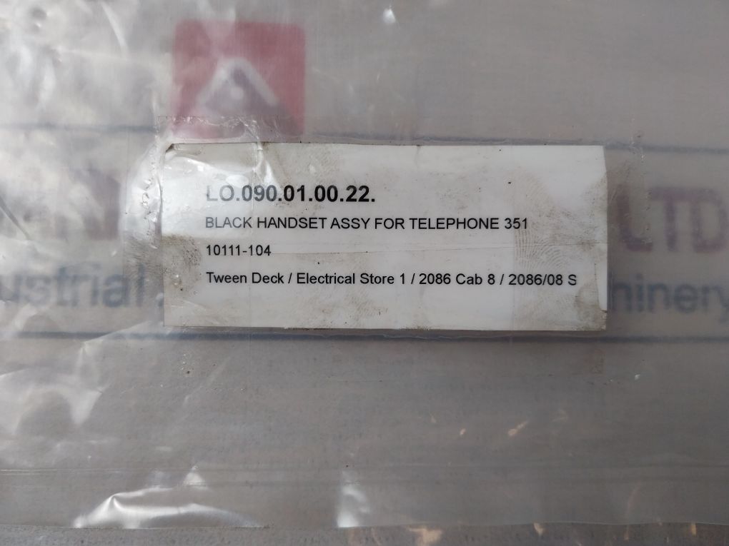 Gai-tronics 10111-104 Black Handset Assembly For Telephone 351