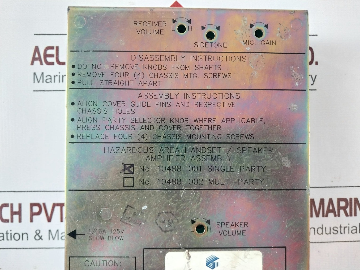 Gai-tronics 10488-001 780-00115