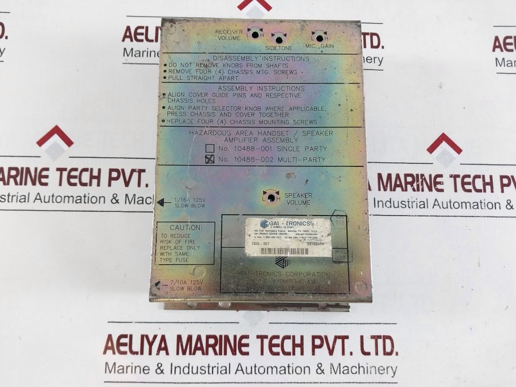 Gai-tronics 10488-002 Speaker Amplifier Assembly