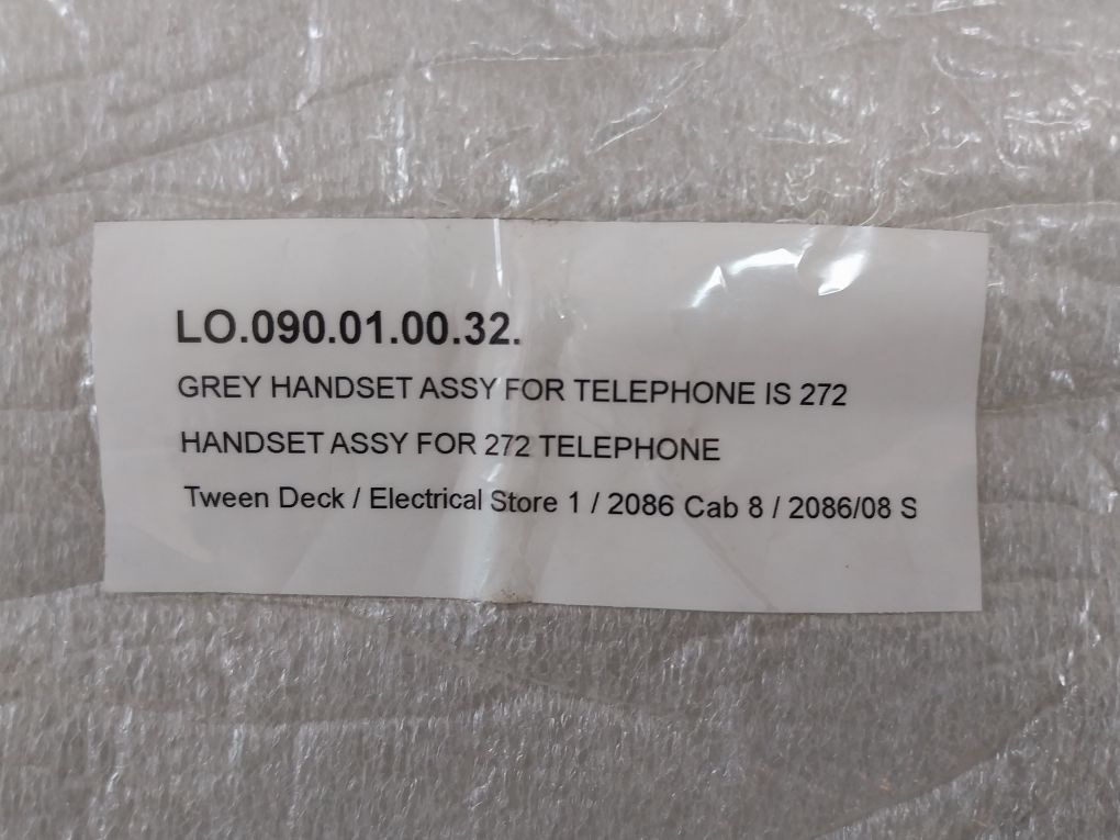 Gai-tronics 12518-104 Grey Handset Assy For Telephone Is 272 (Part Only)