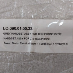Gai-tronics 12518-104 Grey Handset Assy For Telephone Is 272 (Part Only)
