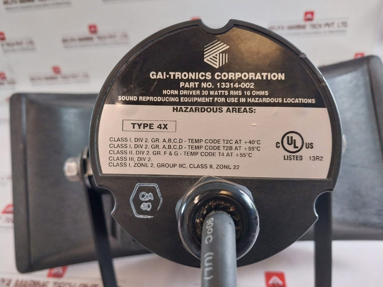 Gai-tronics 13309-001 Angle Horn 30Watts Rms 16Ohms