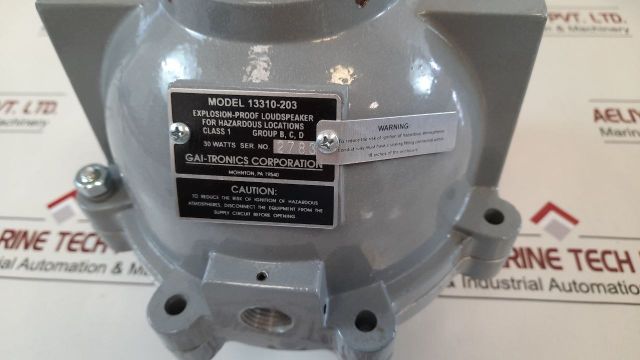 Gai-tronics 13310-203 Explosion-proof Driver Speaker Free Shipping
