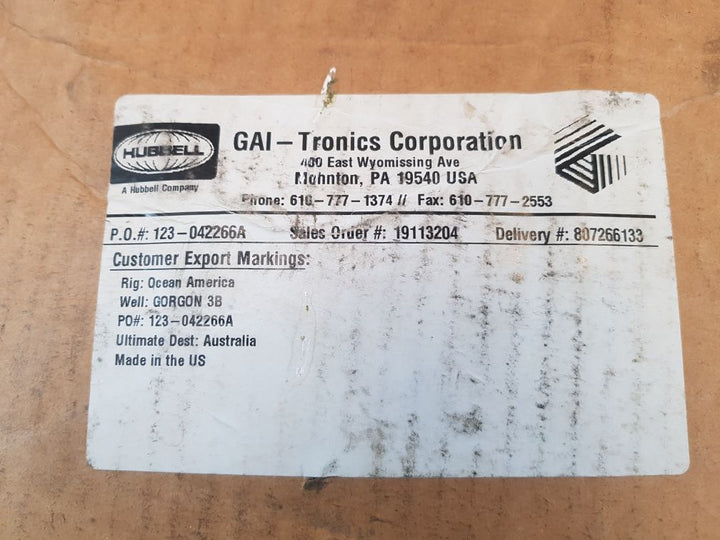Gai-tronics 13310-203 Explosion-proof Driver Speaker Free Shipping