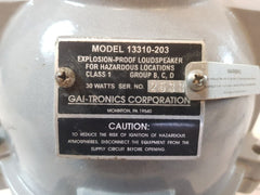 Gai-tronics 13310-203 Explosion Proof Driver Speaker
