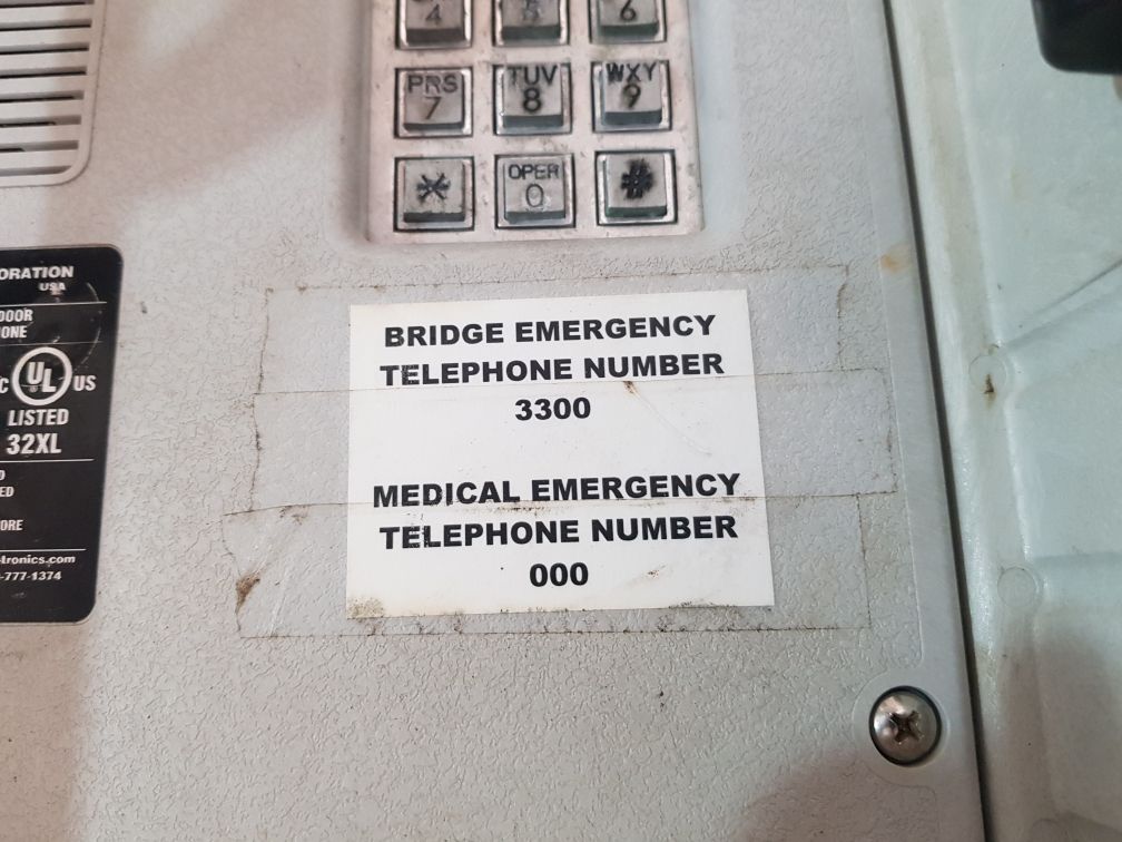 Gai-tronics 256-001 Industrial Handset Telephone 3R