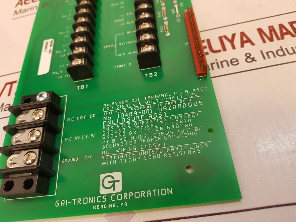 Gai-tronics 69489-001 Printed Circuit Board