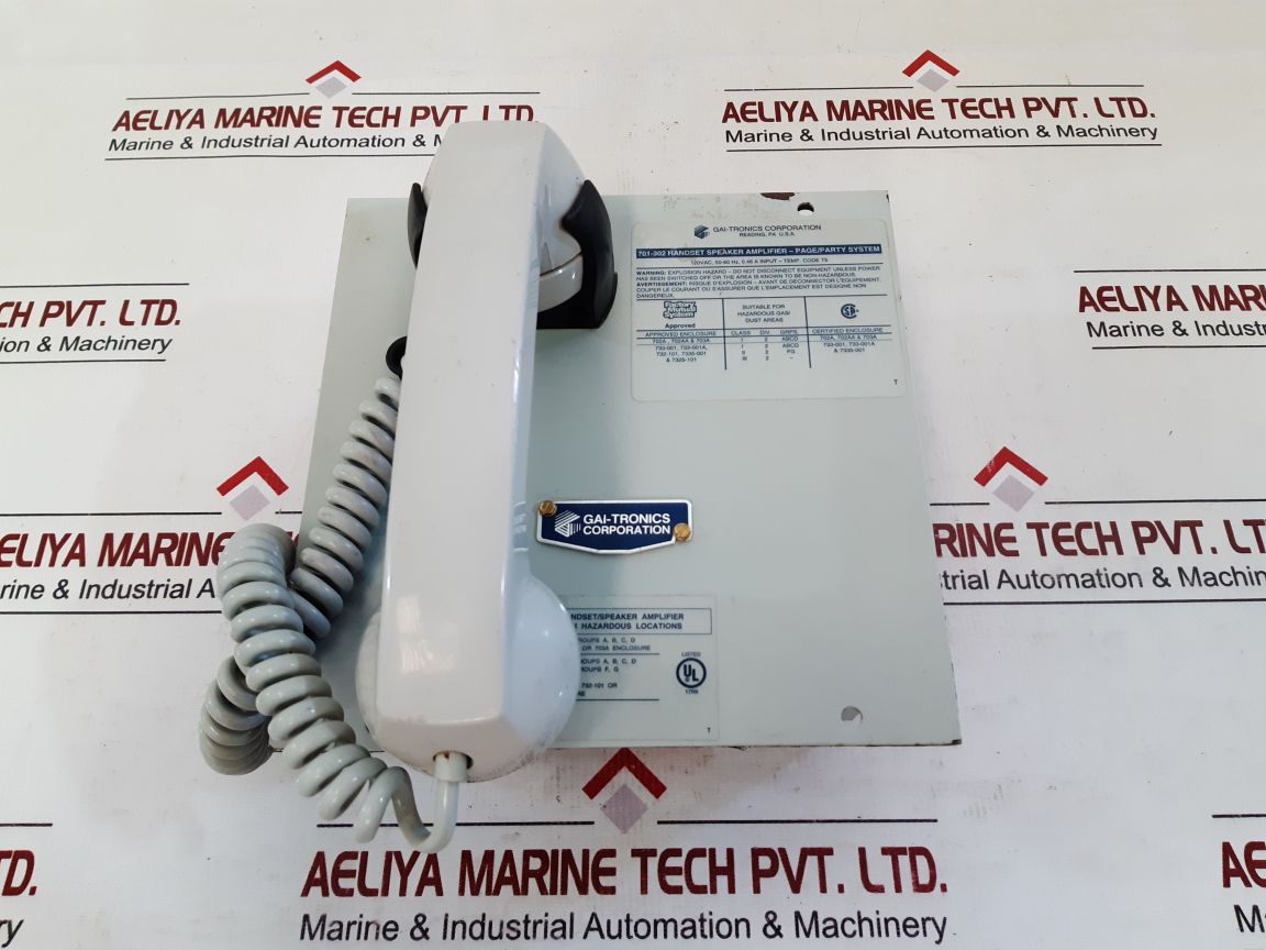 Gai-tronics 701-302 Handset/Speaker Amplifier
