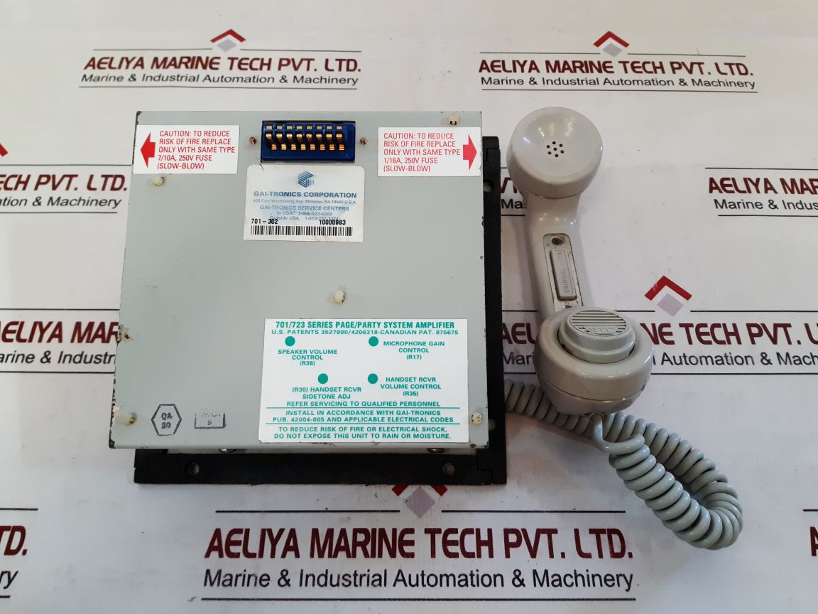 Gai-tronics 701-302 Handset/Speaker Amplifier
