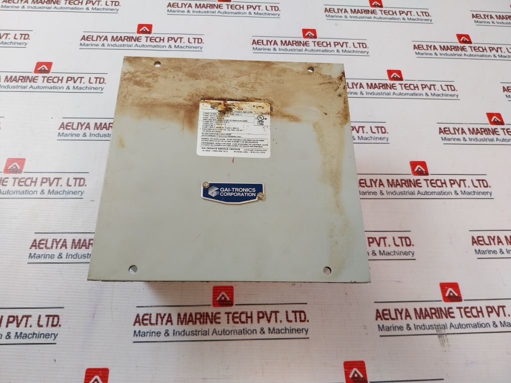 Gai-tronics 751-001 Page/Party System Amplifier 120Vac 50-60Hz 0.46A