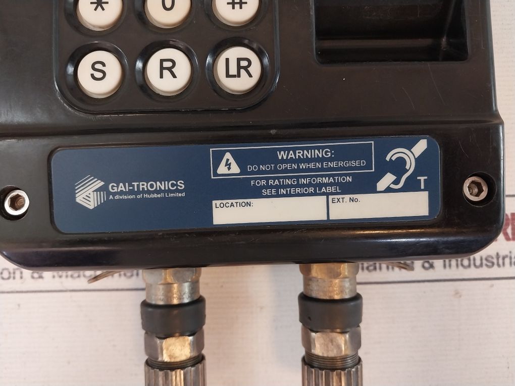 Gai-tronics Auteldac 5 Telephone 14Atex0362
