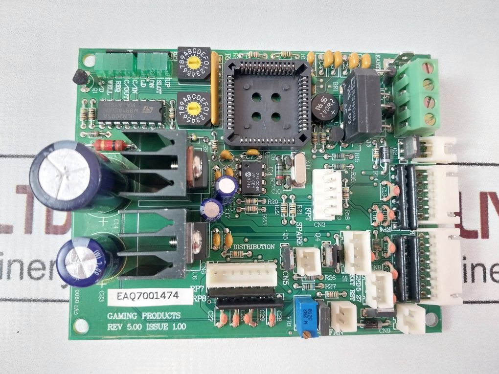 Gaming Products Eaq7001474 Pcb Card Rev 5.00