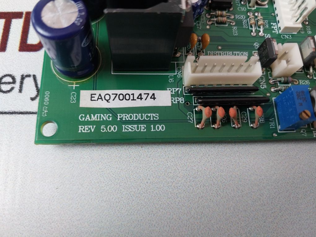 Gaming Products Eaq7001474 Pcb Card Rev 5.00