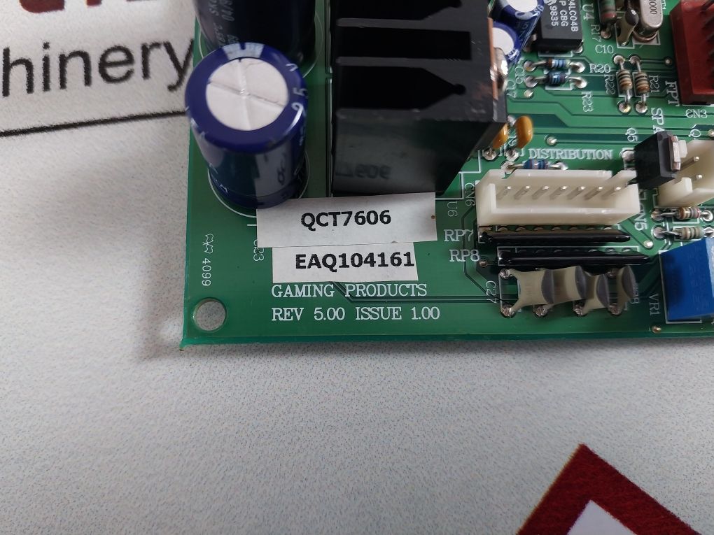 Gaming Products Eaq7001556 Pcb Card Rev 5.00
