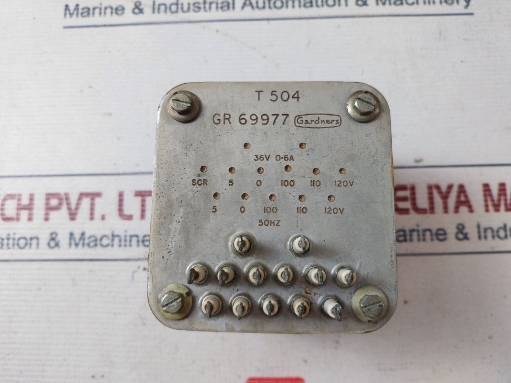 Gardners 50Hz Transformer Delta Connected