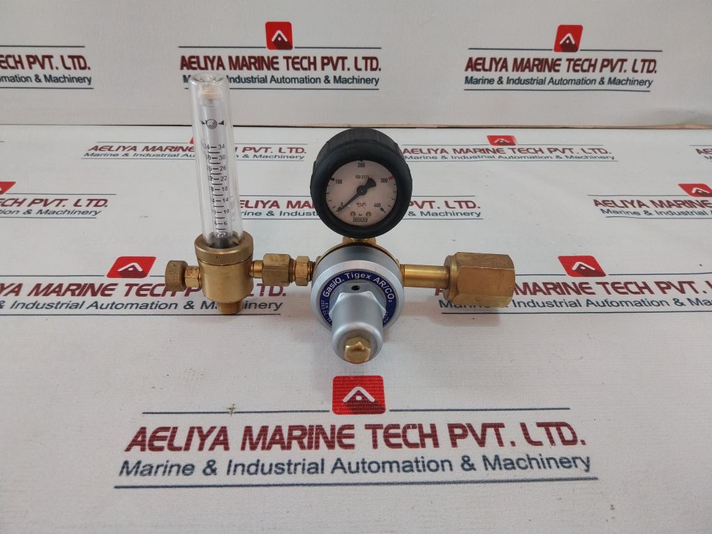 Gasiq Tigex Ar/Co2 Argon Regulator With Flow Meter