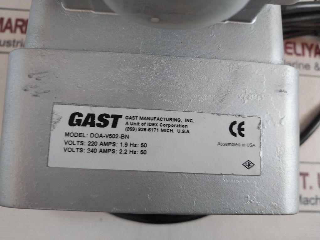 Gast Doa-v502-bn Vacuum Pump