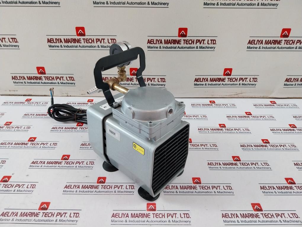 Gast Doa-v517-bn High-capacity Vacuum Pump With Gauge, Regulator