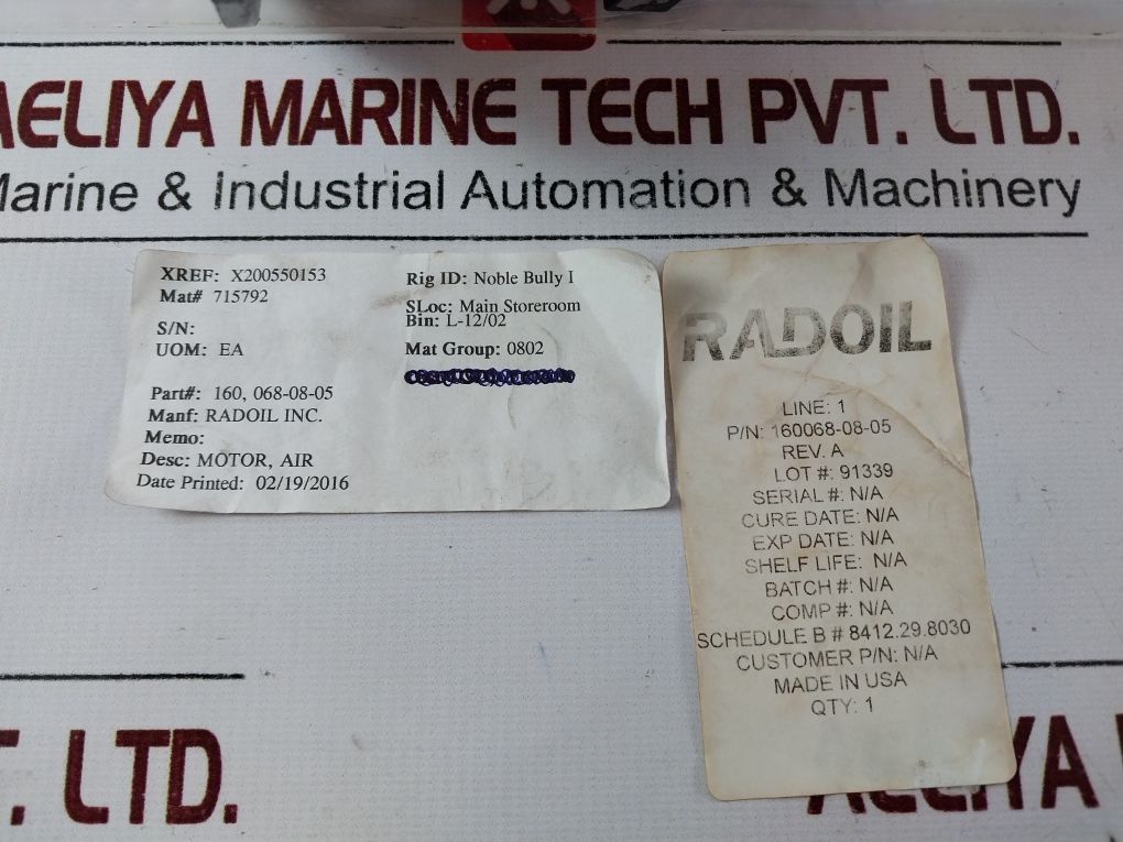 Gast R-ad665 Air Motor