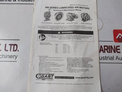 Gast R-ad665 Air Motor