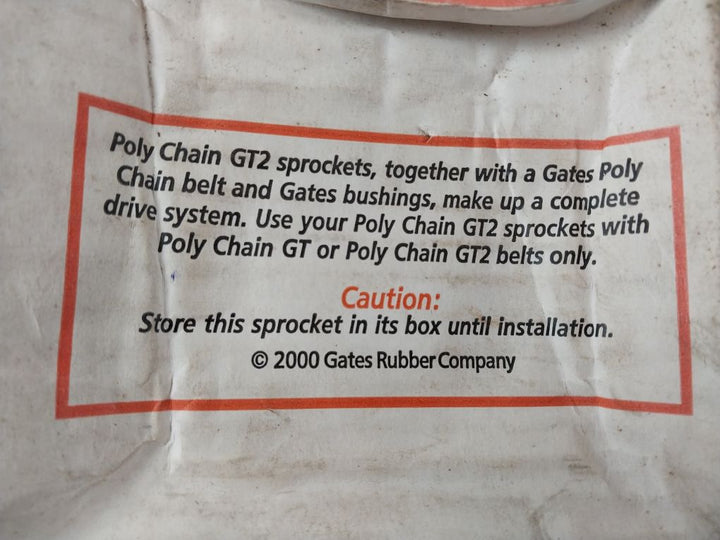 Gates 14Mx-28S-20 Poly Chain Gt2 Sprocket