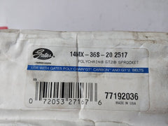 Gates 14Mx-36S-20 2517 Poly Chain Gt2 Sprocket 77192036